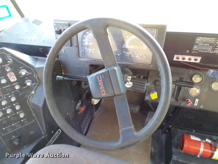 image for item DC7969 1999 GMC Blue Bird school bus