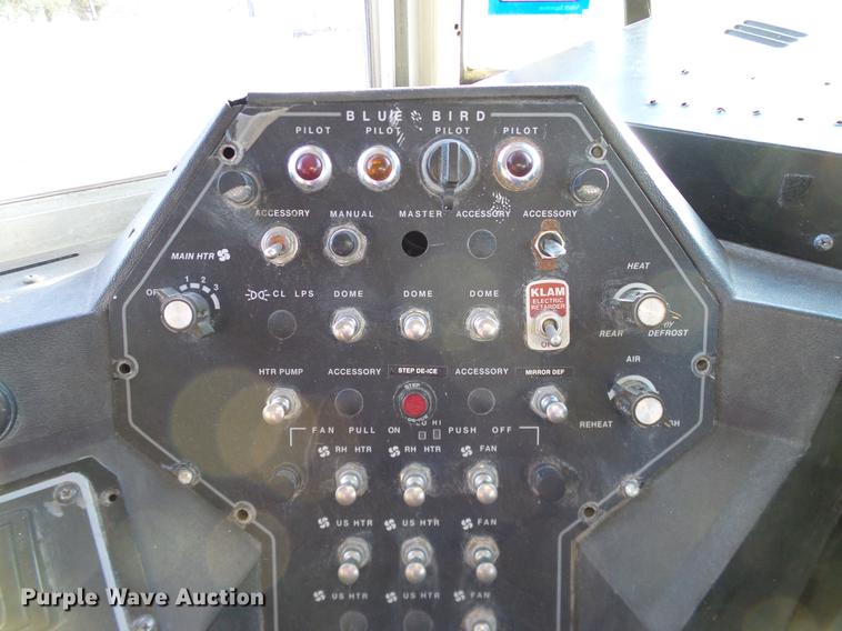 image for item DC7969 1999 GMC Blue Bird school bus