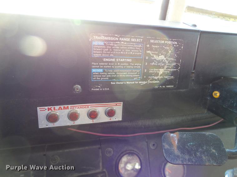 image for item DC7969 1999 GMC Blue Bird school bus