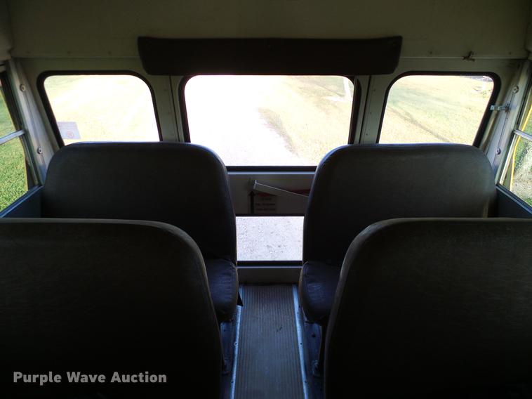 image for item DC7969 1999 GMC Blue Bird school bus