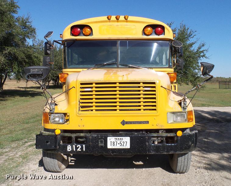 image for item DC7971 1995 International 3800 Blue Bird school bus
