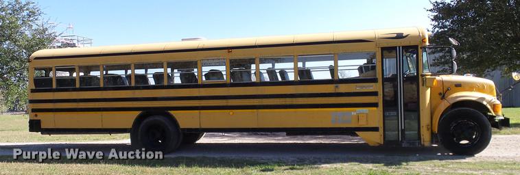 image for item DC7971 1995 International 3800 Blue Bird school bus