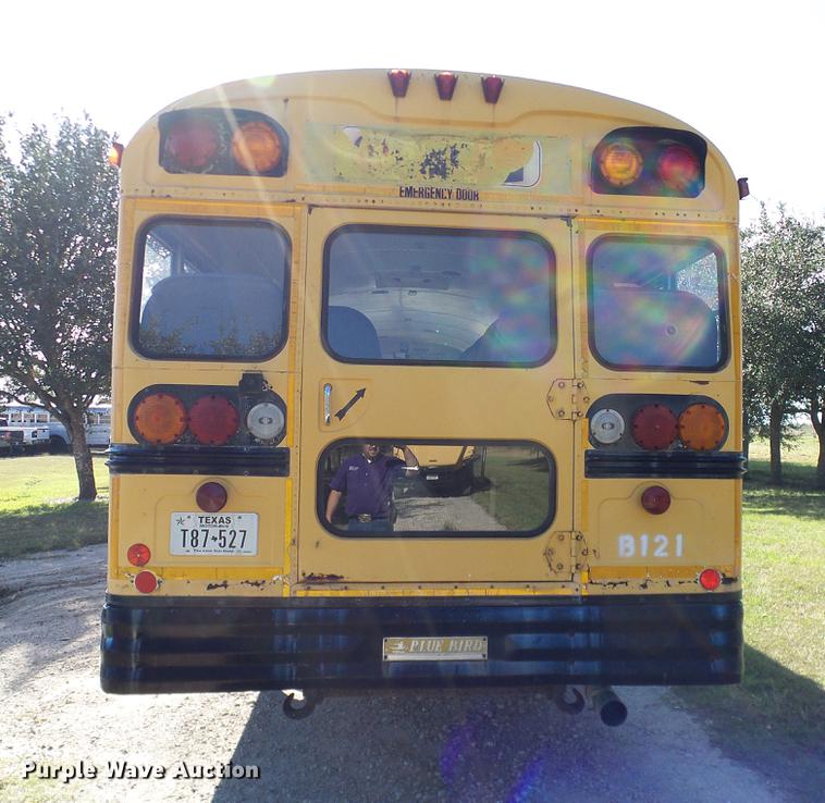 image for item DC7971 1995 International 3800 Blue Bird school bus