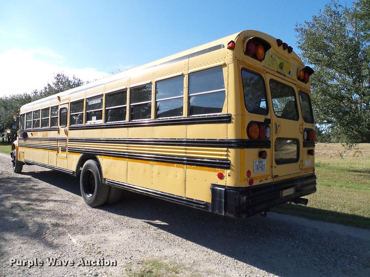 image for item DC7971 1995 International 3800 Blue Bird school bus