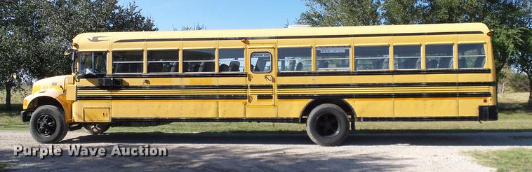 image for item DC7971 1995 International 3800 Blue Bird school bus
