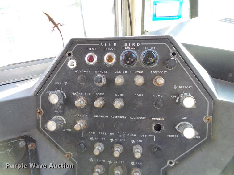 image for item DC7971 1995 International 3800 Blue Bird school bus