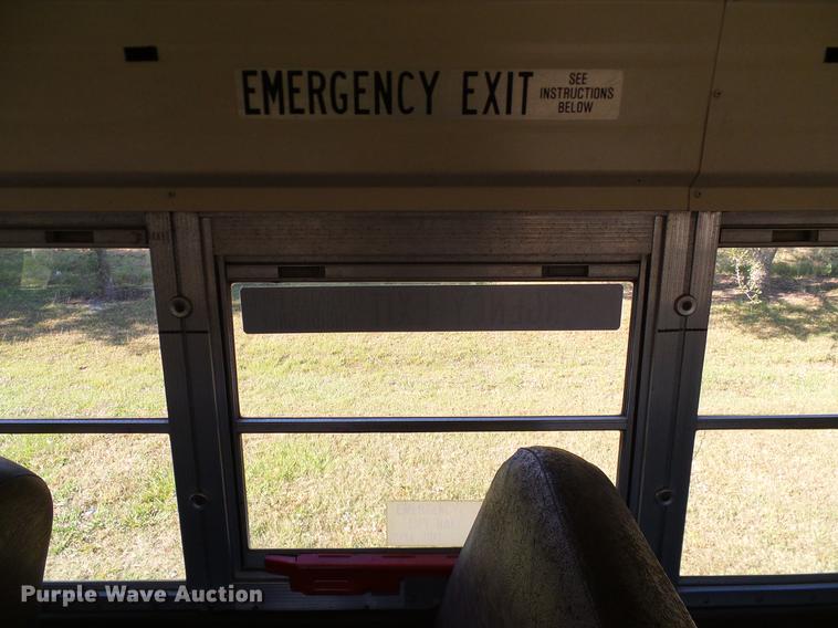 image for item DC7971 1995 International 3800 Blue Bird school bus