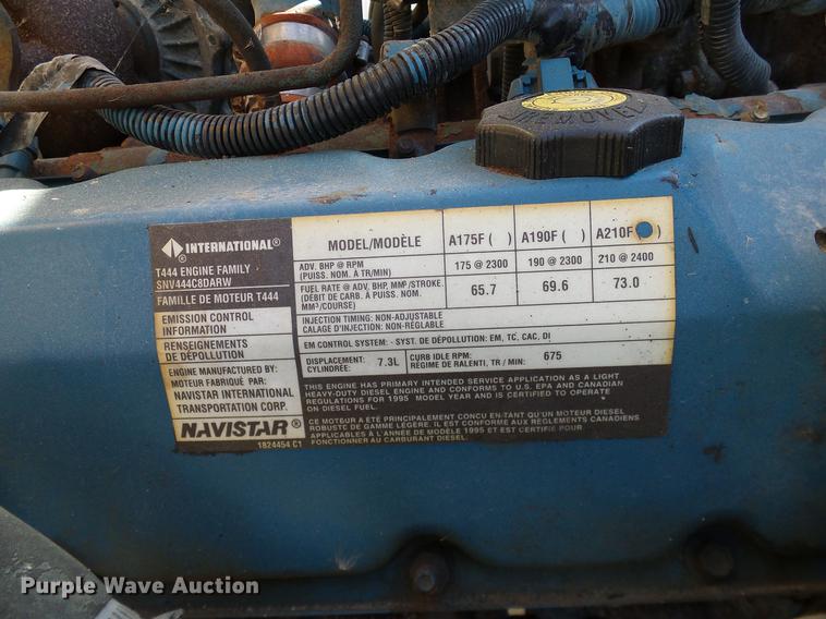 image for item DC7971 1995 International 3800 Blue Bird school bus