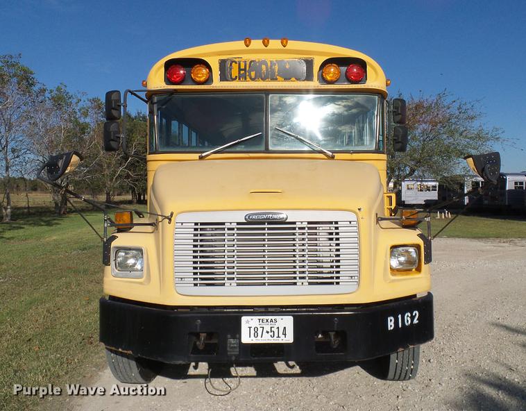 image for item DC7972 1998 Freightliner FS65 Blue Bird school bus