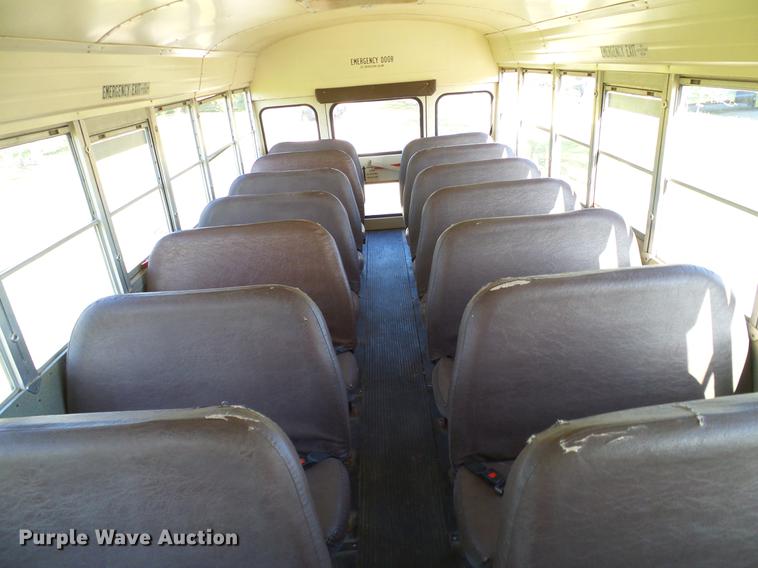 image for item DC7972 1998 Freightliner FS65 Blue Bird school bus