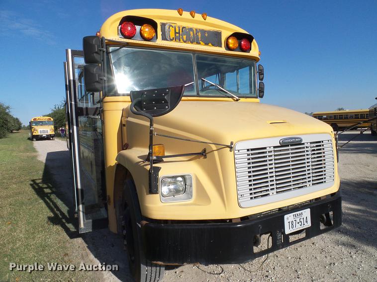 image for item DC7972 1998 Freightliner FS65 Blue Bird school bus