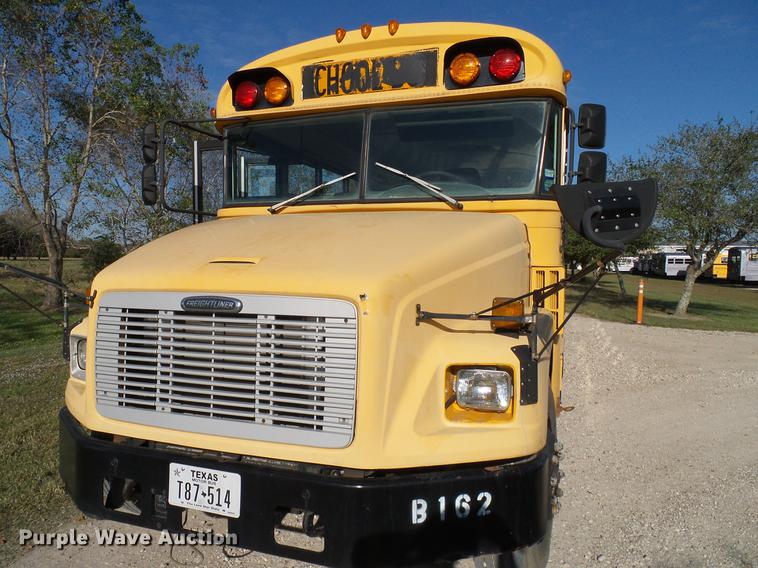 image for item DC7972 1998 Freightliner FS65 Blue Bird school bus