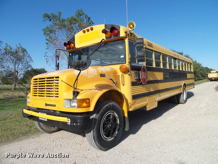 image for item DC7974 1997 International 3800 Thomas school bus
