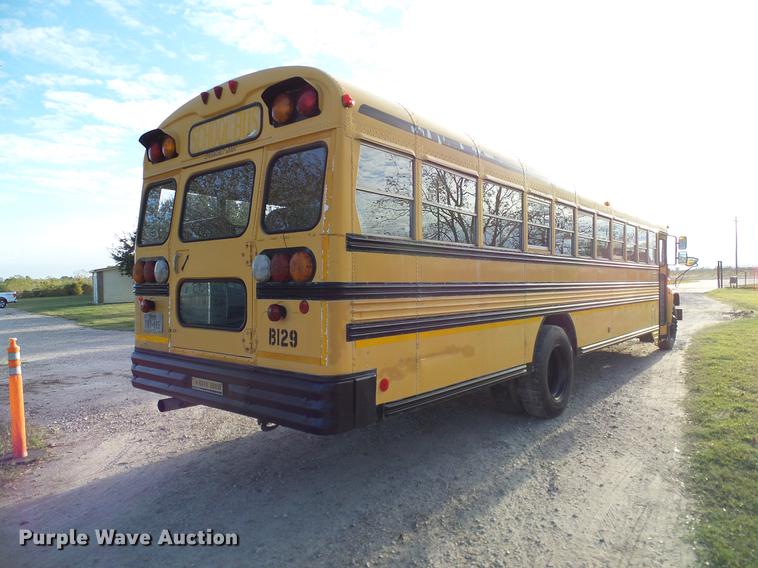 image for item DC7975 1996 GMC Blue Bird school bus