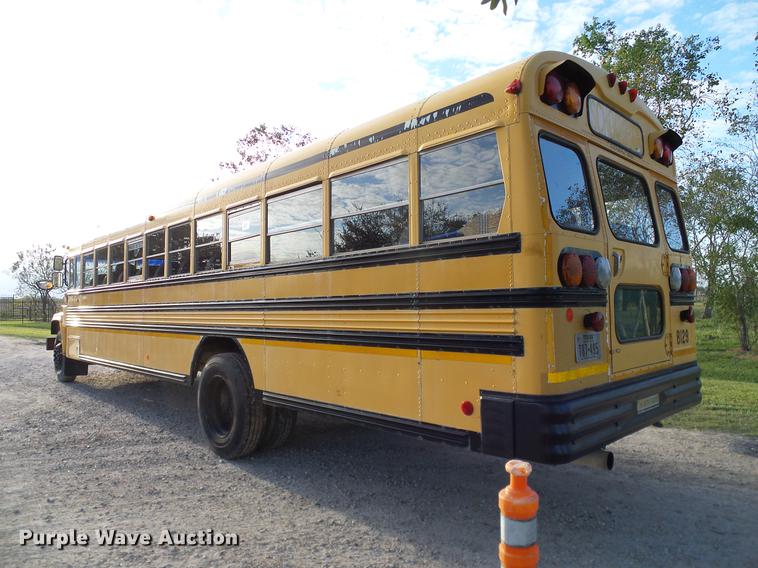 image for item DC7975 1996 GMC Blue Bird school bus