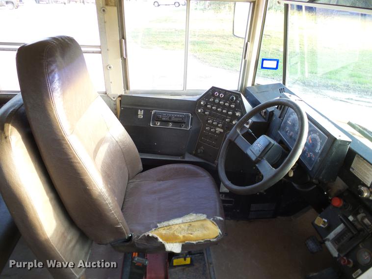 image for item DC7975 1996 GMC Blue Bird school bus
