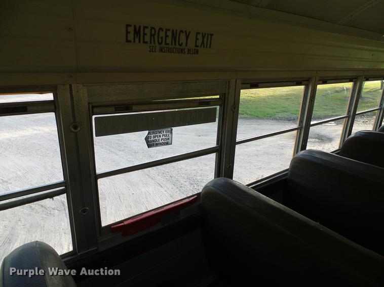 image for item DC7975 1996 GMC Blue Bird school bus