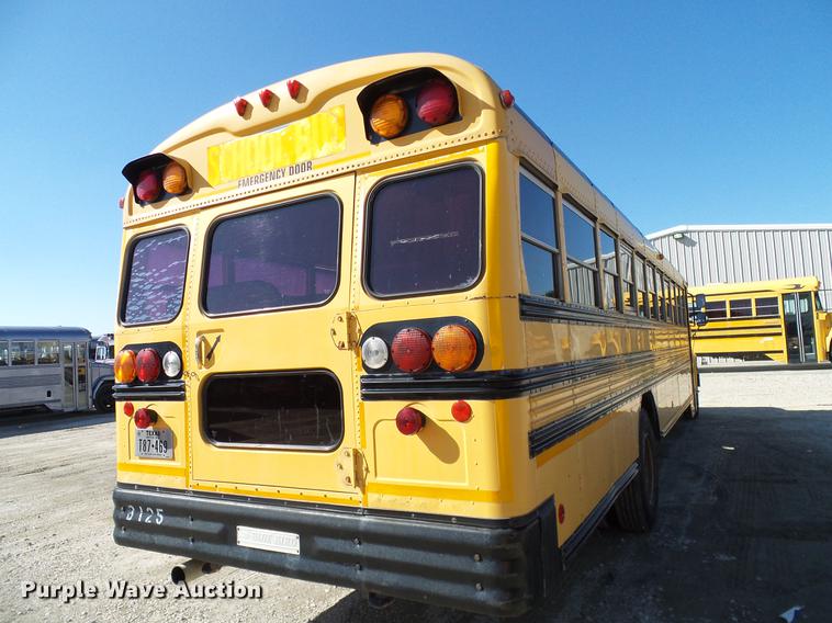 image for item DC7976 1997 GMC Blue Bird school bus
