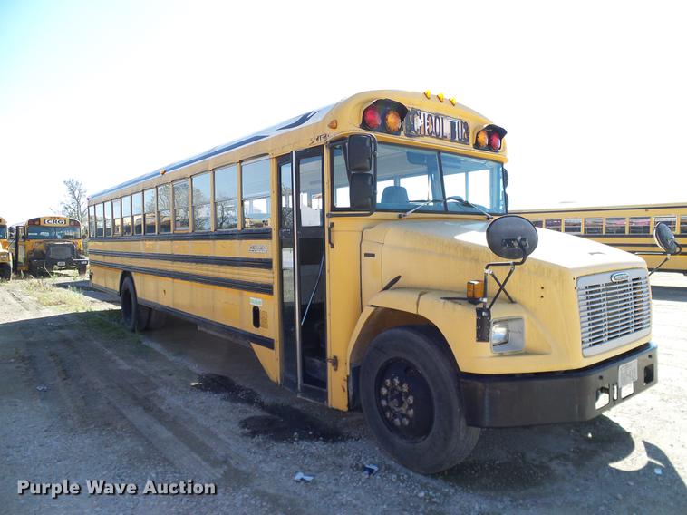 image for item DC7977 1998 Freightliner FS65 Blue Bird school bus