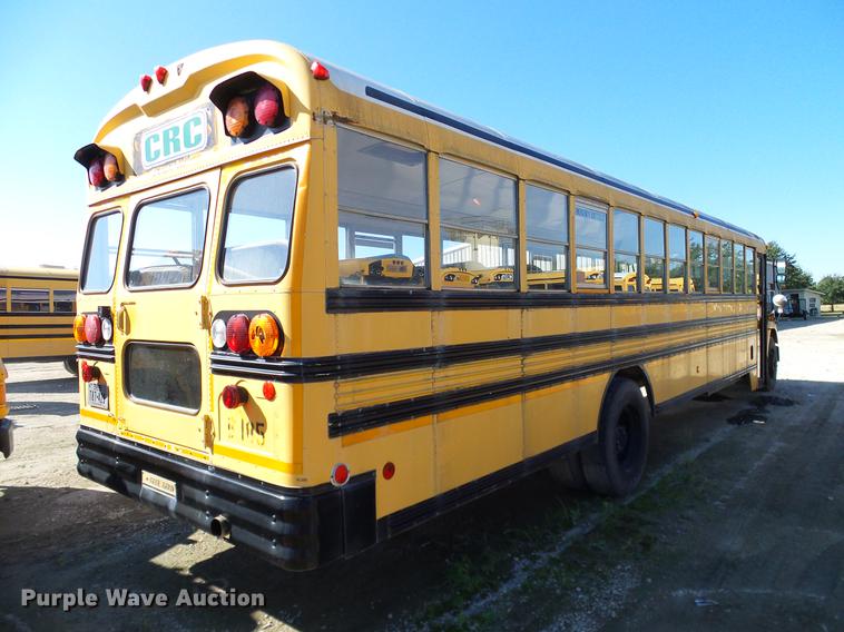 image for item DC7977 1998 Freightliner FS65 Blue Bird school bus