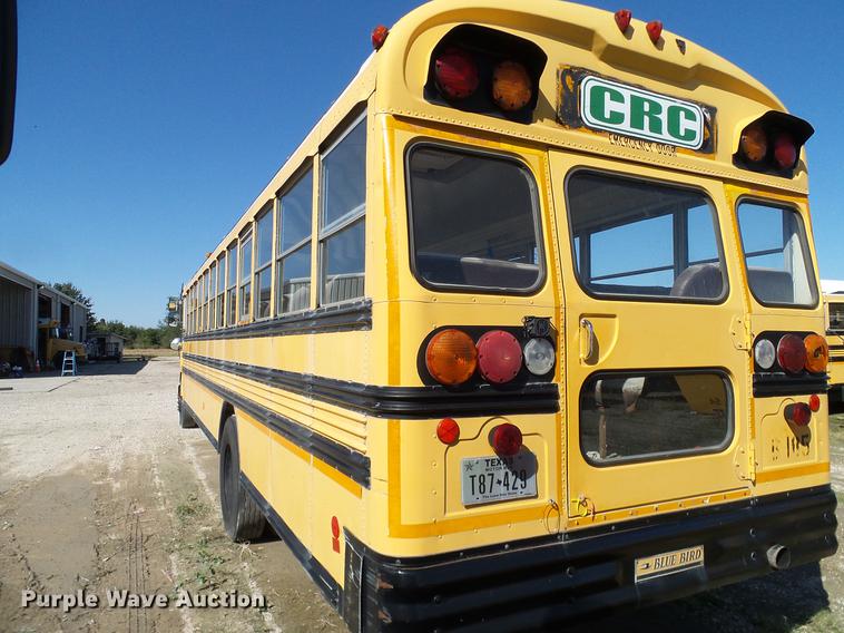 image for item DC7977 1998 Freightliner FS65 Blue Bird school bus