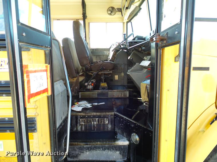 image for item DC7977 1998 Freightliner FS65 Blue Bird school bus
