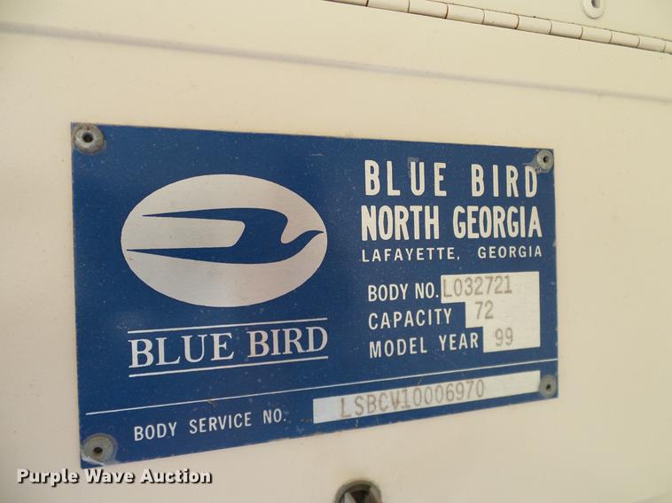 image for item DC7977 1998 Freightliner FS65 Blue Bird school bus