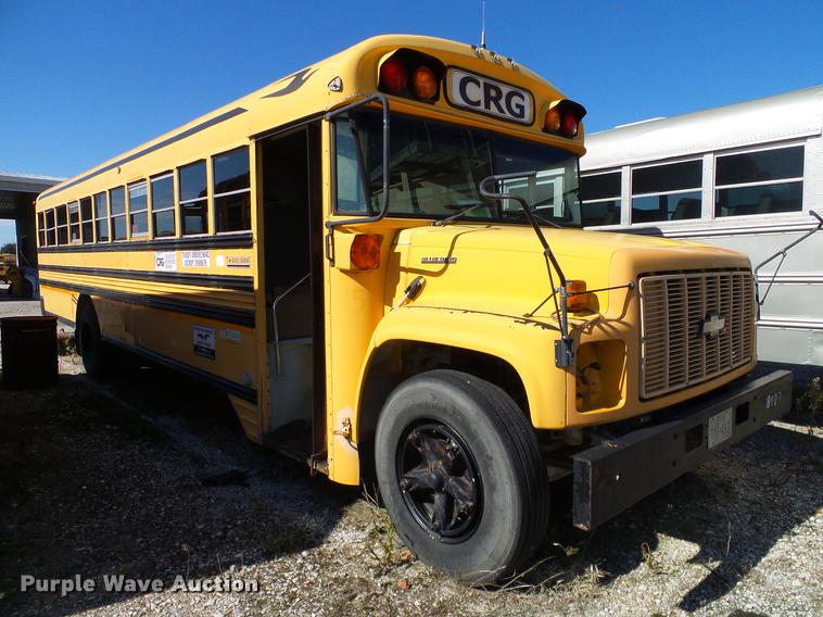 image for item DC7978 1997 Chevrolet Blue Bird school bus