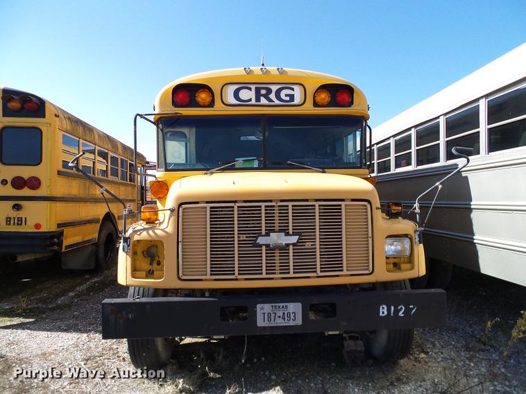 image for item DC7978 1997 Chevrolet Blue Bird school bus
