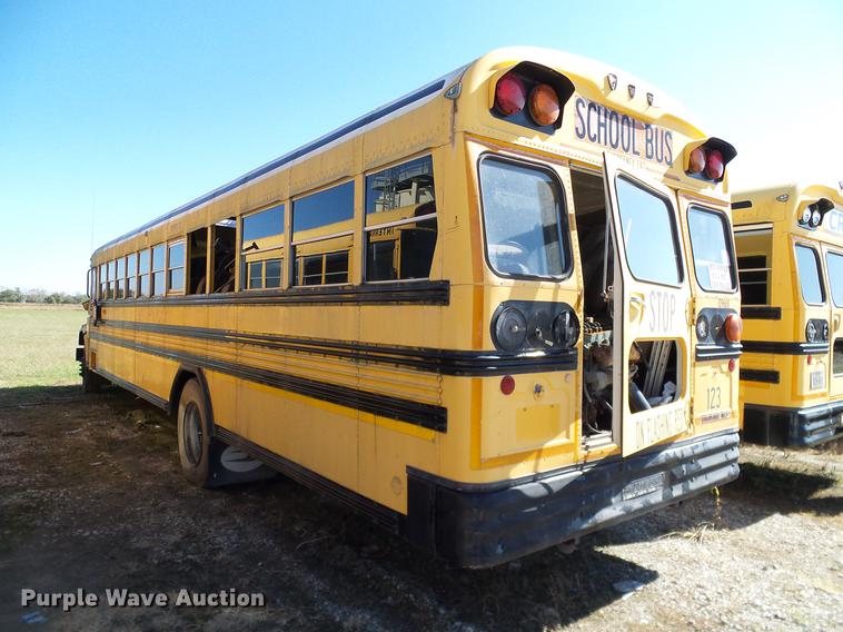 image for item DC7980 1999 GMC Blue Bird bus