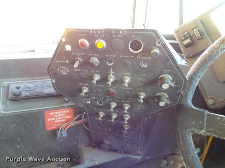 image for item DC7980 1999 GMC Blue Bird bus