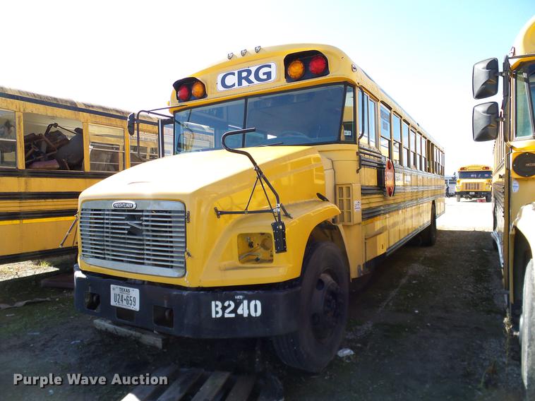 image for item DC7981 1998 Freightliner FS65 Blue Bird school bus