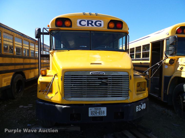 image for item DC7981 1998 Freightliner FS65 Blue Bird school bus