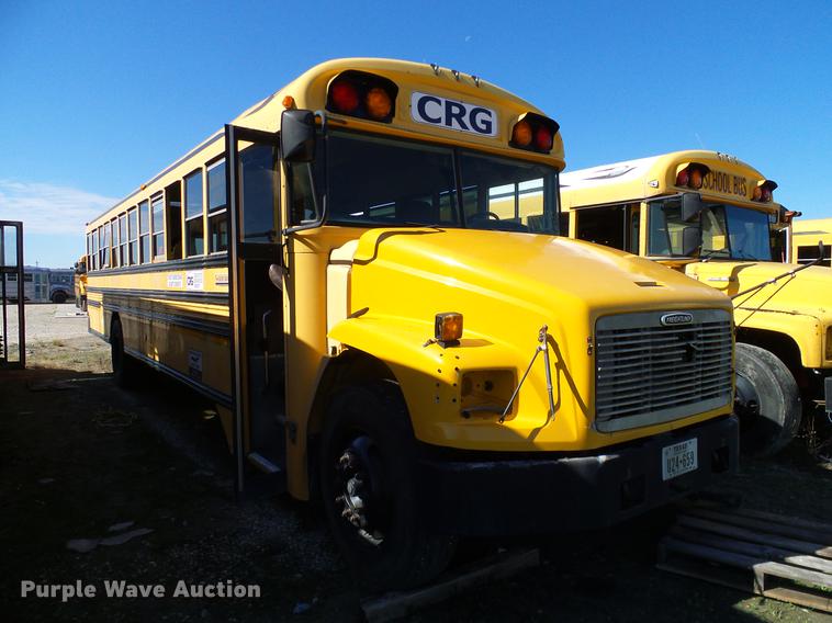 image for item DC7981 1998 Freightliner FS65 Blue Bird school bus