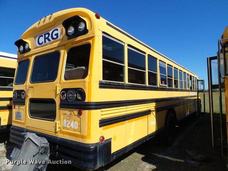image for item DC7981 1998 Freightliner FS65 Blue Bird school bus