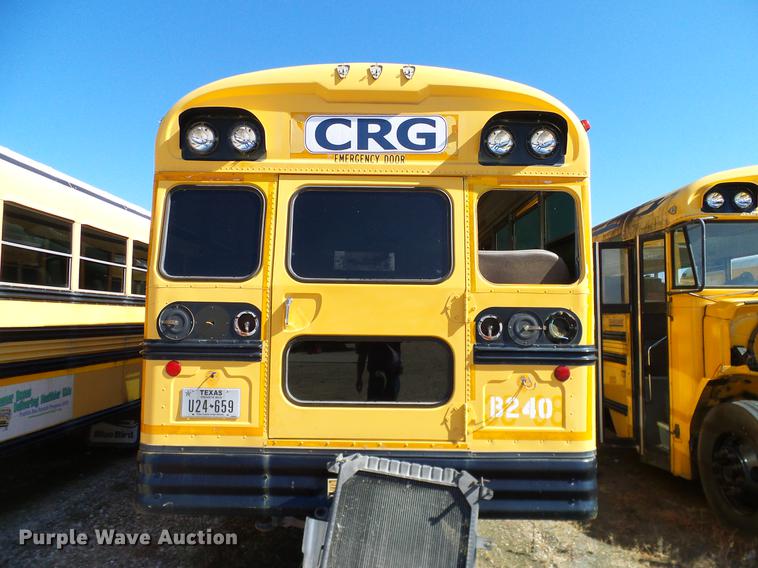image for item DC7981 1998 Freightliner FS65 Blue Bird school bus