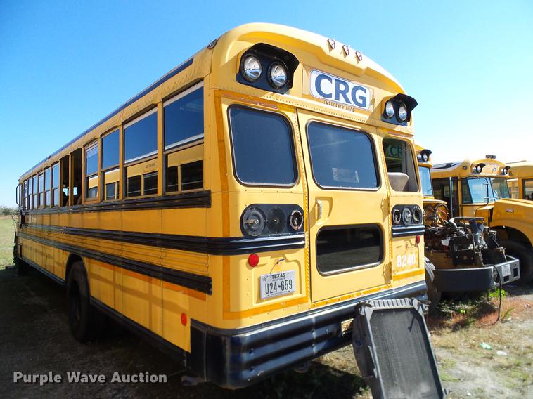 image for item DC7981 1998 Freightliner FS65 Blue Bird school bus