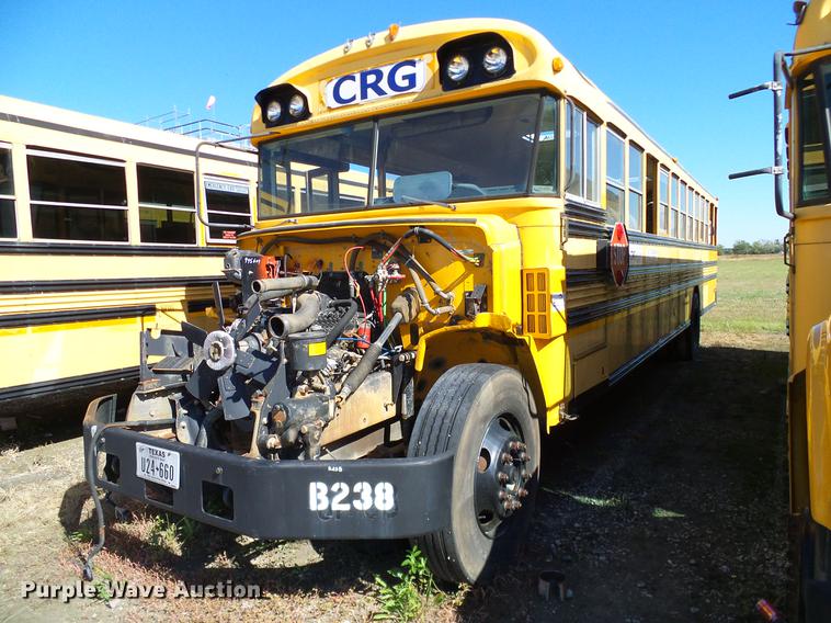 image for item DC7982 1998 Freightliner FS65 Blue Bird school bus
