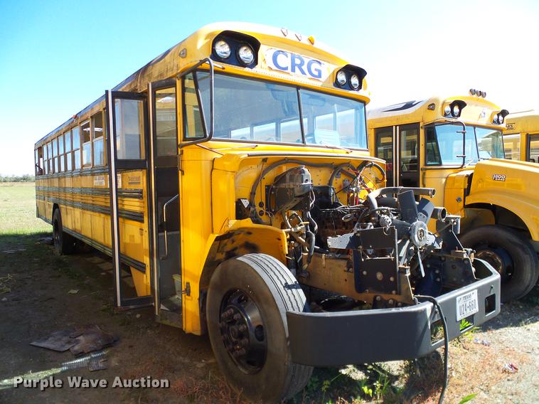 image for item DC7982 1998 Freightliner FS65 Blue Bird school bus