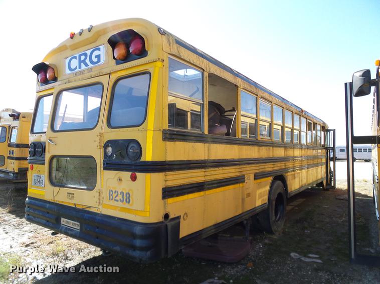 image for item DC7982 1998 Freightliner FS65 Blue Bird school bus
