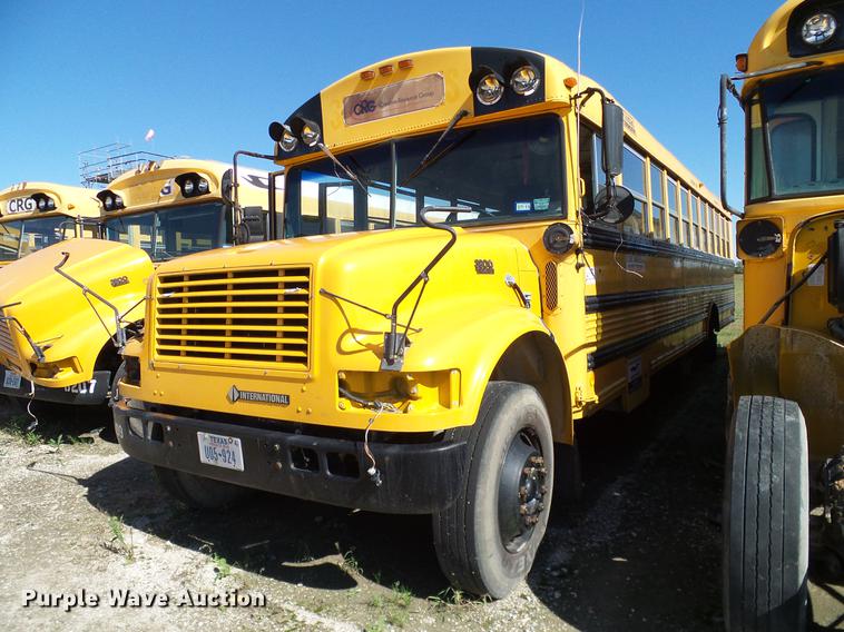 image for item DC7984 1998 International 3800 Thomas school bus