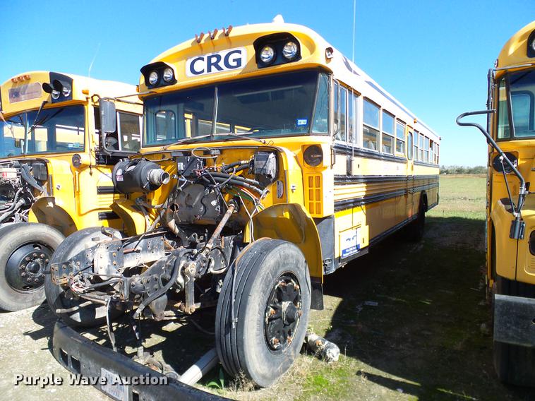 image for item DC7985 1997 International 3800 Blue Bird school bus