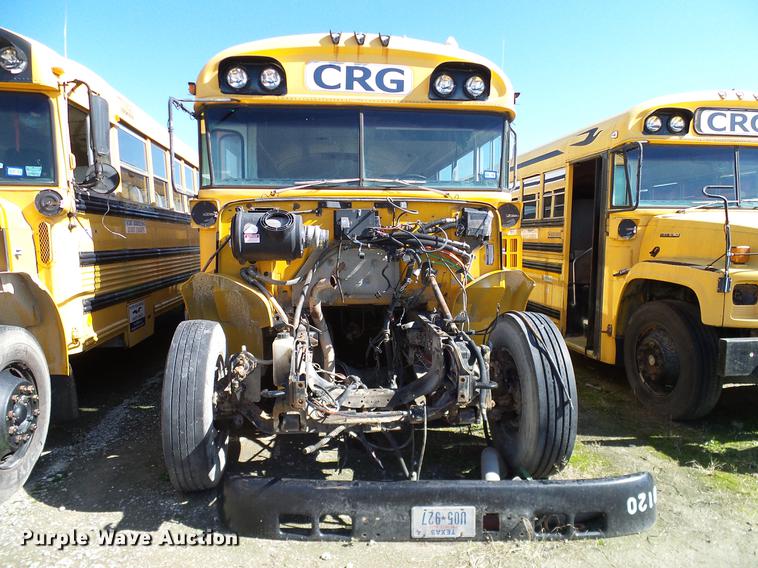 image for item DC7985 1997 International 3800 Blue Bird school bus