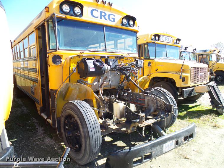 image for item DC7985 1997 International 3800 Blue Bird school bus