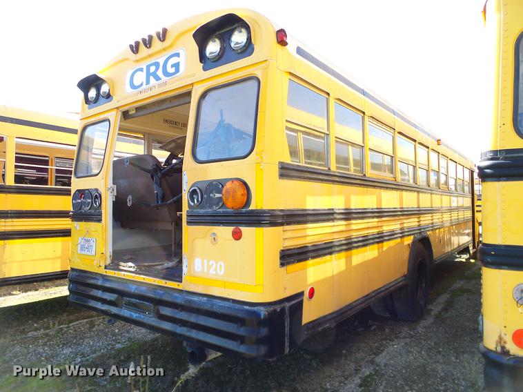 image for item DC7985 1997 International 3800 Blue Bird school bus