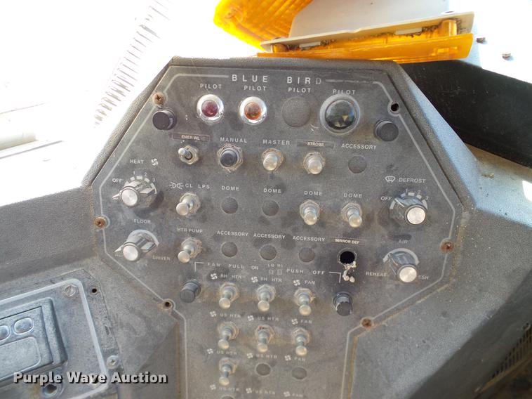 image for item DC7985 1997 International 3800 Blue Bird school bus