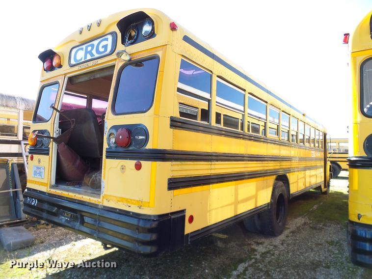 image for item DC7986 1997 GMC Blue Bird school bus