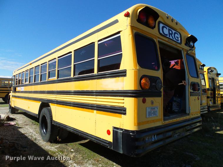 image for item DC7986 1997 GMC Blue Bird school bus