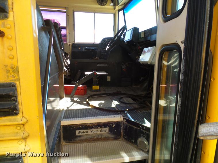 image for item DC7986 1997 GMC Blue Bird school bus