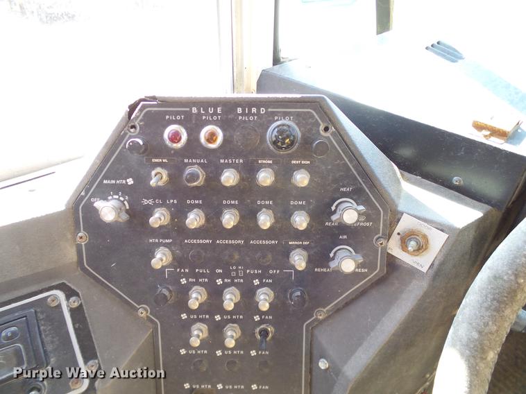 image for item DC7986 1997 GMC Blue Bird school bus